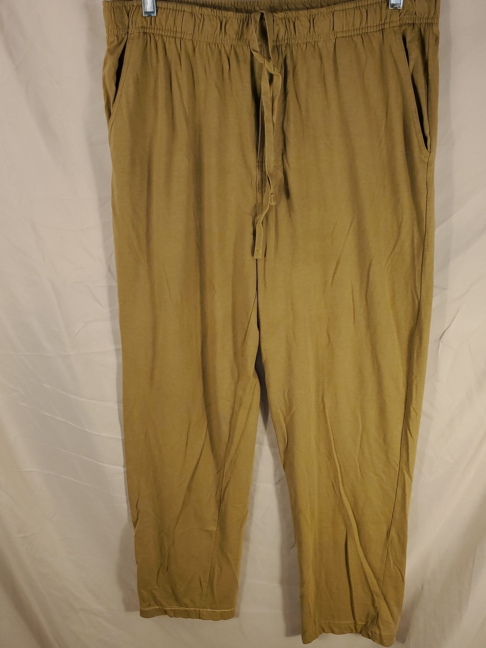 Women's Active USA Olive Green Drawstring Joggers - L/M